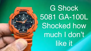 Casio G Shock 5081 GA 100L Review [upl. by Ilram]