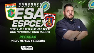 Concurso ESA  EsPcex 2024  Redação  AlfaCon [upl. by Aynav]