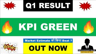 Kpi Green Q1 Results 2025  Kpi green result today  Kpi green share latest news  kpi green energy [upl. by Luca]