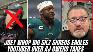 Dan Sileo SHREDS Eagles YouTuber quotjoeyshakesquot for AJ quotOwensquot Brown Drama [upl. by Anyrak]