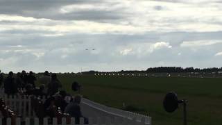 RIAT 2016 MIRAGE ALMOST HITS SPEED OF SOUND WITH SHOCKWAVE RAMEX DELTA SOUND BARRIER [upl. by Yrome]