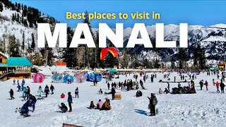 Manali Trip  Solang Valley  Best Places to visit in Manali  Himachal Tourism [upl. by Ecirtak270]