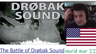 American Reacts The Battle of Drøbak Sound 1940  BazBattles [upl. by Reahard]