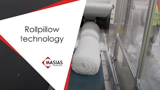 ROLLPILLOW producing pillows with a blending of fiber and foam [upl. by Jarrell]