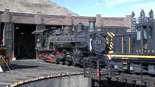 TBT ThrowbackThursday  The Return of DampRGW Steam Locomotive No 491  February 2014 [upl. by Vins]