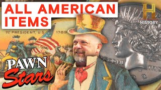 Pawn Stars Incredibly Rare Pieces of Americana [upl. by Euqinomahs657]