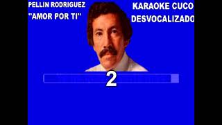 PELLIN RODRIGUEZ  AMOR POR TI  KARAOKE [upl. by Elehcim958]