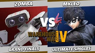 Warehouse War 4 GRAND FINALS  MkLeo Joker Vs Zomba ROB Smash Ultimate  SSBU [upl. by Armillda]