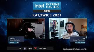 FaZe Clan vs OG  IEM Katowice 2021  Segunda ronda Lower bracket  Día 5 [upl. by Atteiram64]