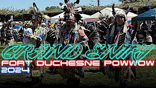 Saturday Afternoon Grand Entry l Fort Duchesne 2024 [upl. by Rattan]