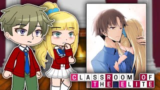 Class D React To Ayanokoji Kiyotaka  Classroom of the Elite  Gacha React [upl. by Nnayelhsa]