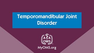 Temporomandibular Joint Disorder [upl. by Varin]