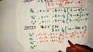 how to calculate bond order amp bond length in hindi [upl. by Argella]