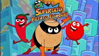 Supertato  Potato Flinger  Cbeebies Games [upl. by Ariaec]