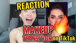 AMAZING MAKEUP TRANSITION on TiKtok  Super WOW [upl. by Nref227]