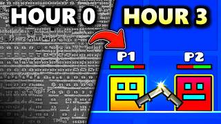 How I Made A 2Player Game In Geometry Dash In 3 HOURS [upl. by Anaili857]