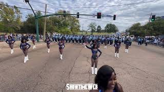 JSU Marching Band and Prancing JSettes  JSU Homecoming Parade 2024 [upl. by Franciskus588]