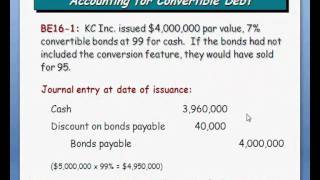 Ch16 Dilutive Securities  Convertibles 52 [upl. by Dom]