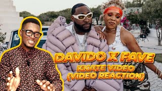 Davido  KANTE Official Video ft Fave REACTION [upl. by Kcirdes]