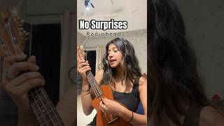 No Surprises  Easy Ukulele Tabs😍 ukuleletutorial ukulelefingerstyle shorts [upl. by Ahsikel]