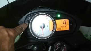 Kawasaki z750 fl error  how to check error code [upl. by Havot]