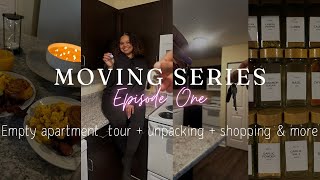 Moving into my first apartment at 20 Moving series episode one [upl. by Clementina]