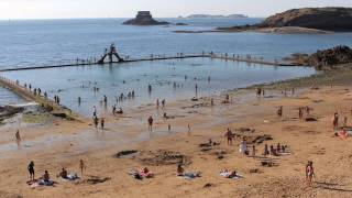 Timelapse grande marée à Saint Malo [upl. by Obadiah]