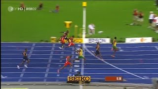 Usain Bolt 958  100m World Record 50 fps [upl. by Enaj]