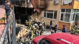 Dramatisches Feuer im Nachtclub Mindestens 29 Tote in Istanbul [upl. by Nohtan]