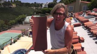 How to Install Mediterranean Style Tile Roof Palos Verdes Estates Roofing [upl. by Gniw]