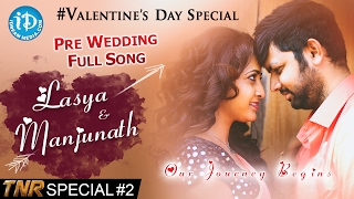 Anchor Lasya amp Manjunath PreWedding Full Song  TNRs Special 2  ValentineDaySpecial [upl. by Esom766]