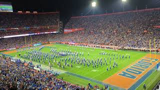 UF FSU 2023 Gator band halftime [upl. by Gnal480]