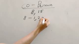 Co Prime Numbers क्या होते हैंWhat is CoPrime Numbers [upl. by Thompson]