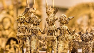 ডোকরা শিল্প 🧸বিখ্যাত হস্ত শিল্প 🦣 Dokra Handicrafts🐎 [upl. by Ikcaj]