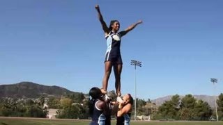 What Is Basic Stunting Technique  Cheerleading [upl. by Lotsirb]