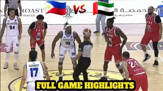 Strong Group PH vs UAE Full Game Highlights  33rd Dubai International Basketball Championships sga [upl. by Alboran682]