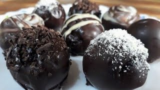 No bake oreo balls recipe  Oreo Dessert Recipe  christmas special [upl. by Camilla982]