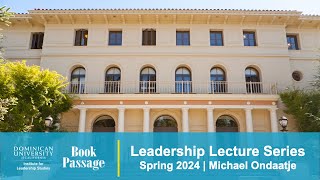 Michael Ondaatje Clip spoke at Dominican University of California on April 17 2024 [upl. by Anirol288]