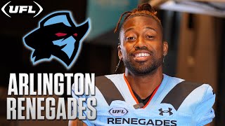 What the Renegades love most about Arlington  United Football League [upl. by Uzzi]