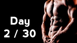 30 Days Six Pack Abs Workout Program Day 230 [upl. by Dafna]