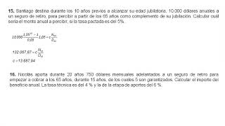 Trabajo Práctico N° 9 SEGUROS SOBRE LA VIDA 33 [upl. by Reywas]