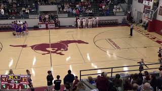 Perryville vs Central Arkansas Christian Boys Varsity Basketball [upl. by Eedrahs]