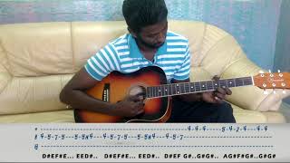 Ni Sa Ri Sa Jeans Theme on guitar Ar Rahman [upl. by Yv934]