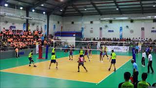 10th ASEAN School Games II Men Volleyball II Malaysia vs Phillippines [upl. by Naitsabes]