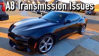 2016 Chevy Camaro SS A8 Transmission Shudder  Hard Shifting TSB 5K Mile Review [upl. by Eenahc]