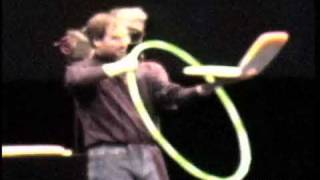 Steve Jobs introduces WiFi to the masses with a hula hoop [upl. by Yznil]