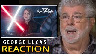 George Lucas REACTION Anakin vs Ahsoka Episode 5  AI [upl. by Eillas]