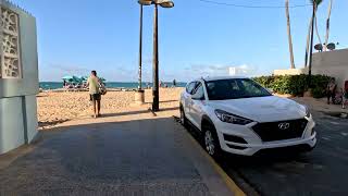 Leah and Dan walking on Condado Beach in San Juan Puerto Rico [upl. by Nicoli]