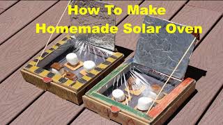 Little Scientist 6 Homemade Solar Oven [upl. by Atiroc]