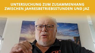 Untersuchung zum Zusammenhang zwischen Jahresbetriebsstunden und JAZ  Höcker Wärmepumpen [upl. by Inaluiak]